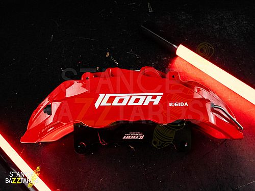 Тормозная тюнинг система LiXiang One 1 поколение (2019-2024) ICOOH IC6 (410*34mm) цвет: Красный, поршней: 6, передняя ось, IC62-E20-R-03-11-01-03-0D-01-00-02 Тормозная тюнинг система LiXiang One 1 поколение (2019-2024) ICOOH IC6 (410*34mm) цвет: Красный, поршней: 6, передняя ось, IC62-E20-R-03-11-01-03-0D-01-00-02