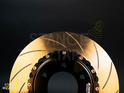 Тормозная тюнинг-система Kia Mohave 2 поколение (HM2) (2019-2024) ICOOH IC52 (362*32mm,Фиксированный,Насечки), поршней: 6, передняя ось, цвет: Черный, IC52-4076-B-03-1B-01-02-09-04-00-02
