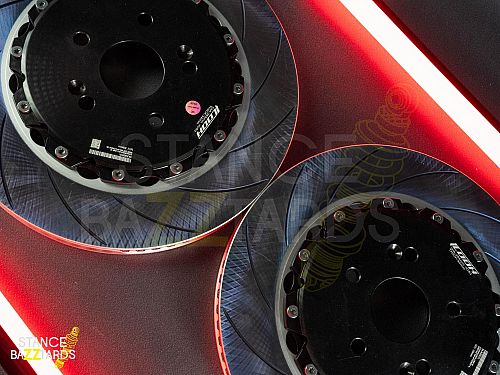 Тормозная тюнинг система Hongqi HQ9 1 поколение (2022-2024) ICOOH IC51 (355*32mm, Фиксированный, Насечки) цвет: Серый, поршней: 6, передняя ось, IC51-1439-G-03-07-01-02-0D-04-00-02