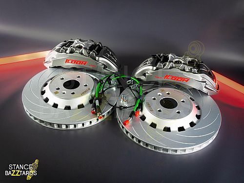 Тормозная тюнинг система LiXiang L7 1 поколение (2023-2024) ICOOH IC6 (410*34mm) цвет: Серый, поршней: 6, передняя ось, IC62-E20-G-03-11-01-03-0D-01-00-02