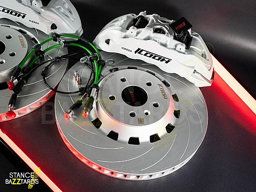 Тормозная тюнинг система LiXiang L7 1 поколение (2023-2024) ICOOH IC6 (410*34mm) цвет: Белый, поршней: 6, передняя ось, IC62-E20-W-03-11-01-03-0D-01-00-02 Тормозная тюнинг система LiXiang L7 1 поколение (2023-2024) ICOOH IC6 (410*34mm) цвет: Белый, поршней: 6, передняя ось, IC62-E20-W-03-11-01-03-0D-01-00-02