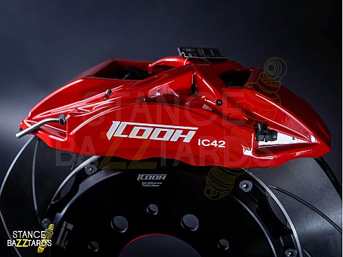 Тормозная тюнинг-система TOYOTA Tundra 2 поколение (2007-2021) ICOOH X42, (380*28mm, Фиксированный, Насечки), поршней: 4, задняя ось, цвет: Красный X42-776-R-03-0C-01-02-08-05-00-02 Тормозная тюнинг-система TOYOTA Tundra 2 поколение (2007-2021) ICOOH X42, (380*28mm, Фиксированный, Насечки), поршней: 4, задняя ось, цвет: Красный X42-776-R-03-0C-01-02-08-05-00-02