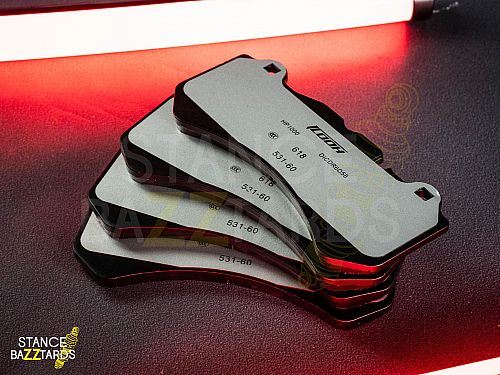 Колодки тормозные ICOOH HP1000 (комплект) для тюнингованных тормозных систем DR6 (под диски 330, 345,350 мм), PDS_DR6C100