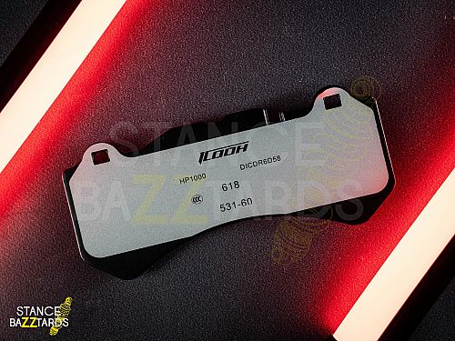 Колодки тормозные ICOOH HP1000 (комплект) для тюнингованных тормозных систем DR6 (под диски 330, 345,350 мм), PDS_DR6C100