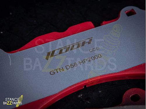 Колодки тормозные ICOOH HP2000 (комплект) для тюнингованных тормозных систем X6, GT6 (под диски 330, 355, 362, 380, 405 мм), PDS_GT6C200 Колодки тормозные ICOOH HP2000 (комплект) для тюнингованных тормозных систем X6, GT6 (под диски 330, 355, 362, 380, 405 мм), PDS_GT6C200