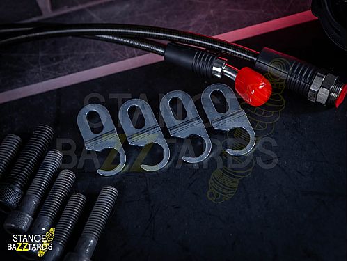 Тормозная тюнинг система Kia Sorento 4 поколение (2020-2024) ICOOH DT48 (ротор до 380 мм) цвет: Черный, поршней: 4, задняя ось, DT48-1664-B-0-0-0-0-0-0-0-0