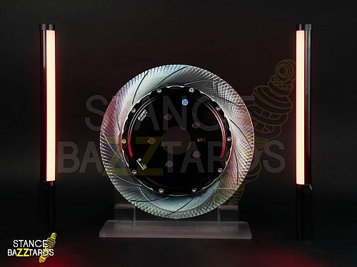 Тормозная тюнинг система Tank 300 1 поколение (2021-2024) ICOOH DT48 (355*28mm, Фиксированный, Насечки) цвет: Красный, поршней: 4, задняя ось, DT48-J48-R-03-16-01-02-09-0B-00-02