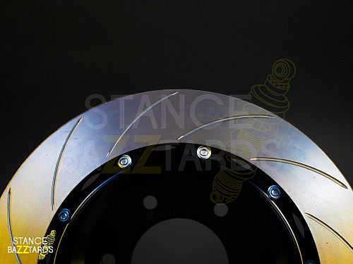 Тормозная тюнинг система HYUNDAI Grand Starex 1 поколение (2007-2021) ICOOH D42 (355*28mm, Фиксированный, Насечки) цвет: Черный, поршней: 4, задняя ось, D42-419-B-03-16-01-02-07-1B-00-02