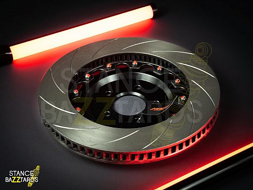 Тормозная тюнинг система TOYOTA 4Runner 5 поколение (2009-2024) ICOOH D42 (355*28mm, Фиксированный, Насечки) цвет: Красный, поршней: 4, задняя ось, D42-781-R-03-16-01-02-08-1B-00-02