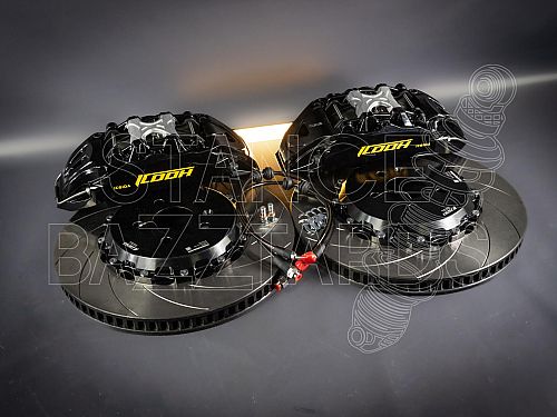 Тормозная тюнинг-система TESLA Model X (2015-2024) ICOOH IC61, (405*34mm, Фиксированный, Насечки), поршней: 6, передняя ось, цвет: Серый, IC61-2753-B-03-10-01-02-0E-01-00-02