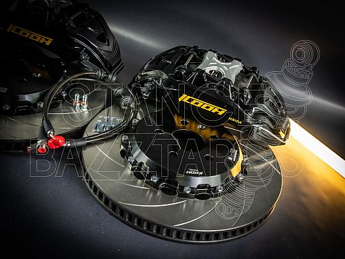 Тормозная тюнинг-система TESLA Model X (2015-2024) ICOOH IC61, (405*34mm, Фиксированный, Насечки), поршней: 6, передняя ось, цвет: Серый, IC61-2753-B-03-10-01-02-0E-01-00-02 Тормозная тюнинг-система TESLA Model X (2015-2024) ICOOH IC61, (405*34mm, Фиксированный, Насечки), поршней: 6, передняя ось, цвет: Серый, IC61-2753-B-03-10-01-02-0E-01-00-02