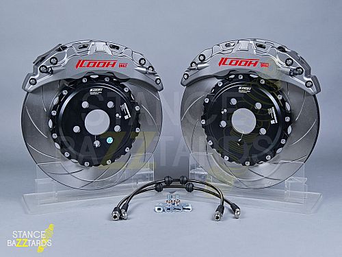 Тормозная тюнинг система VOLVO S60 2 поколение (2010-2018) ICOOH IC5 (ротор до 362 мм) цвет: Серый, поршней: 6, передняя ось, IC5-3133-G-0-0-0-0-0-0-0-0