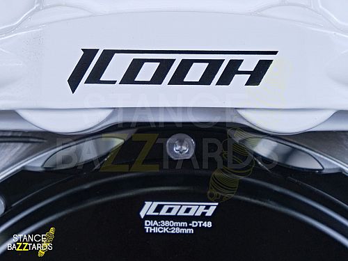 Тормозная тюнинг-система LiXiang L7 1 поколение (2023-2024) ICOOH DT48, (380*28mm, Фиксированный, Насечки), поршней: 4, задняя ось, цвет: Белый DT48-E20-W-03-0C-01-02-09-1A-02-02 Тормозная тюнинг-система LiXiang L7 1 поколение (2023-2024) ICOOH DT48, (380*28mm, Фиксированный, Насечки), поршней: 4, задняя ось, цвет: Белый DT48-E20-W-03-0C-01-02-09-1A-02-02