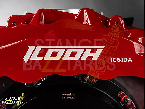 Карбон-керамическая тормозная система ICOOH IC61 (CCB), передняя ось, 6 поршней, диски 380-410 мм Карбон-керамическая тормозная система ICOOH IC61 (CCB), передняя ось, 6 поршней, диски 380-410 мм — фото 7
