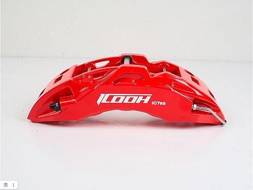 Тормозная тюнинг система SKODA OCTAVIA I (A4, 1U) (1996-2010) ICOOH IC7S2 (ротор 380 или 405 мм) цвет: Красный, поршней: 6, передняя ось, IC7S2-2617-R-0-0-0-0-0-0-0-0