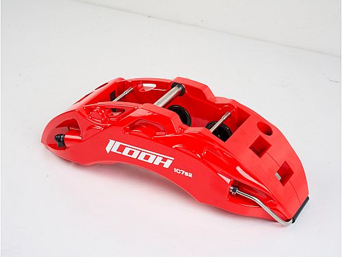 Тормозная тюнинг система SKODA OCTAVIA I (A4, 1U) (1996-2010) ICOOH IC7S2 (ротор 380 или 405 мм) цвет: Красный, поршней: 6, передняя ось, IC7S2-2617-R-0-0-0-0-0-0-0-0