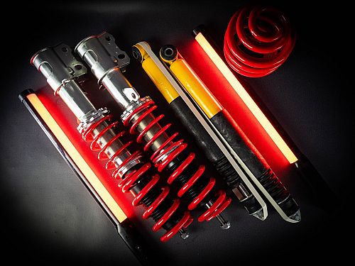 Комплект винтовой подвески (койловеров) TA-Technix EVOGWOP03-1 Opel Corsa C (1,4, 1,8, 1,7 diesel), 2000-2006, с регулировками высоты
