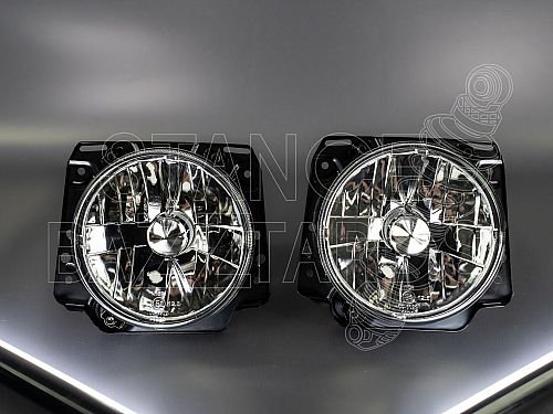 Фары передние JOM Volkswagen Golf 2 поколение (MK2) (19E) (1983-1992) (H4), 191941753BCL Фары передние JOM Volkswagen Golf 2 поколение (MK2) (19E) (1983-1992) (H4), 191941753BCL