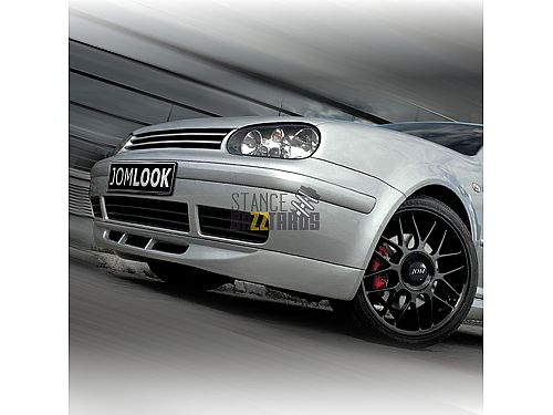Спойлер (накладка) переднего бампера JOM Volkswagen Golf 4 поколение (MK4) (1J) (1997-2006) (материал АБС пластик, с сертификатом), 1J0805900