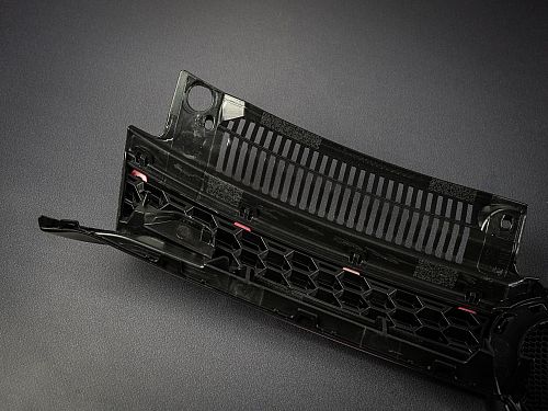 Передняя решетка JOM VW Golf MK6 с прорезью для эмблемы (2008-2012), 1L0853653SME Передняя решетка JOM VW Golf MK6 с прорезью для эмблемы (2008-2012), 1L0853653SME