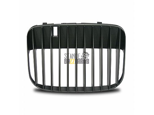 Решетка радиатора без значка JOM Seat Toledo 2 поколение (MK2) (1M2) (1999-2005) черная (ABS пластик), 1M1853653JOE