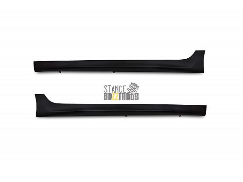 Боковые юбки (пороги) JOM Volkswagen Golf 6 поколение (MK6) (5K) (только 5 Дверные модели) (2008-2012) в спорт стиле (Sport look) (полипропилен), 20757