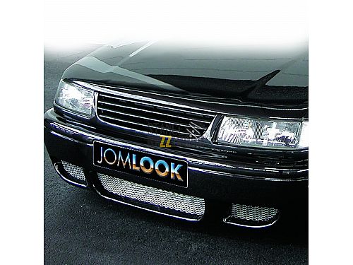Решетка радиатора без значка JOM Volkswagen Passat B4 (35i) (1993-1997) черная (ABS пластик), 3A0853653COE
