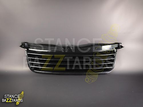 Решетка радиатора без значка JOM Volkswagen Passat B5.5 (B5+, 3BG) (2000-2005) черная (ABS пластик), 3BG853653OE Решетка радиатора без значка JOM Volkswagen Passat B5.5 (B5+, 3BG) (2000-2005) черная (ABS пластик), 3BG853653OE