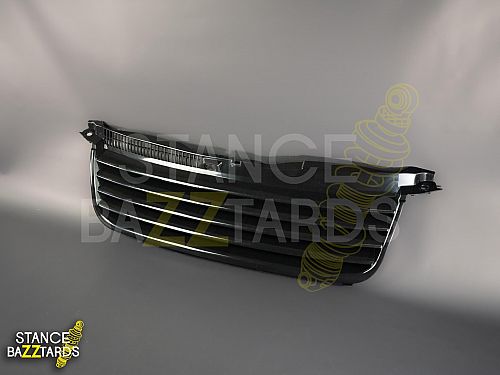 Решетка радиатора без значка JOM Volkswagen Passat B5.5 (B5+, 3BG) (2000-2005) черная (ABS пластик), 3BG853653OE Решетка радиатора без значка JOM Volkswagen Passat B5.5 (B5+, 3BG) (2000-2005) черная (ABS пластик), 3BG853653OE