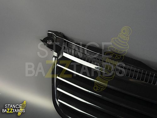 Решетка радиатора без значка JOM Volkswagen Passat B5.5 (B5+, 3BG) (2000-2005) черная (ABS пластик), 3BG853653OE Решетка радиатора без значка JOM Volkswagen Passat B5.5 (B5+, 3BG) (2000-2005) черная (ABS пластик), 3BG853653OE