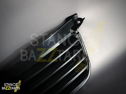 Решетка радиатора без значка JOM Volkswagen Passat B5.5 (B5+, 3BG) (2000-2005) черная (ABS пластик), 3BG853653OE Решетка радиатора без значка JOM Volkswagen Passat B5.5 (B5+, 3BG) (2000-2005) черная (ABS пластик), 3BG853653OE