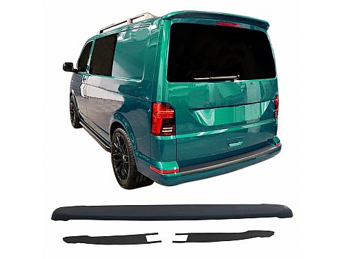 Спойлер JOM на крышу Volkswagen T6/T6.1, 2015-, только для моделей с задней дверью, ABS, цвет: серый, 5111167