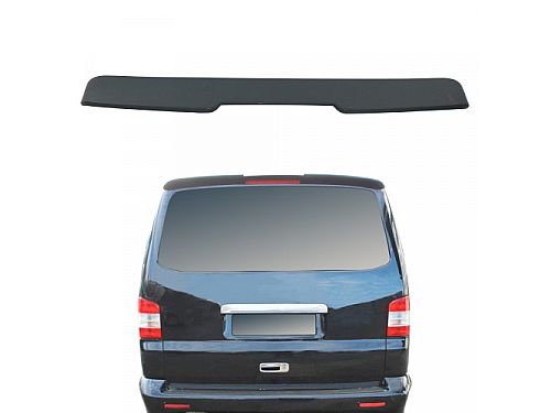 Спойлер JOM на крышу Volkswagen T5/T5.1, 2003-2015, только для моделей с задней дверью, ABS, цвет: серый, 5111168