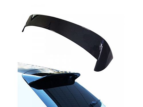 Спойлер JOM на крышу для Seat Leon 5F (5-дверный), 2012-2020, ABS, цвет: глянцевый черный, 5111169