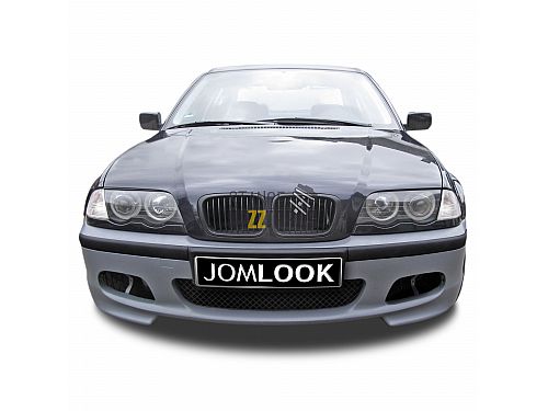 Бампер передний JOM BMW 3 Серия E46 (1998-2005) в спорт стиле (Sport look) Sedan/Touring серый, 5111285-2JOM