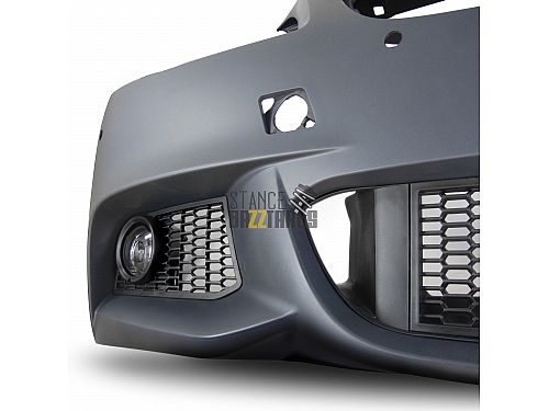 Бампер передний JOM BMW 5 Серия F10 Sedan (2010-2013), F11 Touring (2010-), в спорт стиле (Sport Look) (+противотуманные фары), 5111291JOM