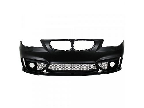 Бампер передний JOM, BMW E60, седан 2003-2010, универсал E61 2004-2010, M4 Sport Look, задняя маркировка отверстий под парктроник, в комплекте держатель PDC 18/24 мм и крышка для SRA/NSW, 5111984JOM