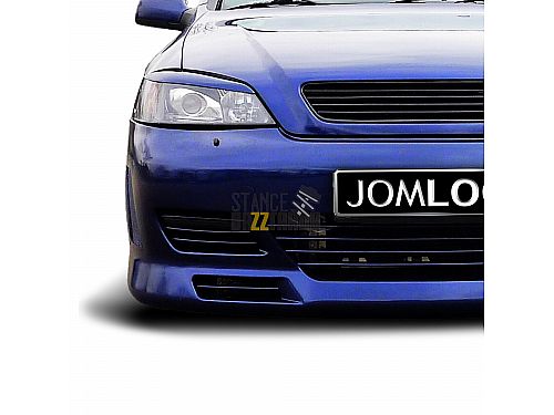 Решетка радиатора без значка JOM Opel Astra G (1998-2004) черная (ABS пластик), 6320027OE