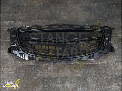 Решетка радиатора без значка JOM Opel Insignia 1 поколение (MK1) дорестайлинг (2008-2013) в спорт стиле черная (ABS пластик), 6320035MOE Решетка радиатора без значка JOM Opel Insignia 1 поколение (MK1) дорестайлинг (2008-2013) в спорт стиле черная (ABS пластик), 6320035MOE