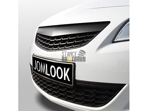 Решетка радиатора без значка JOM Opel Astra J (5 Дв) (2009-2012) черная (ABS пластик), 6320069OE