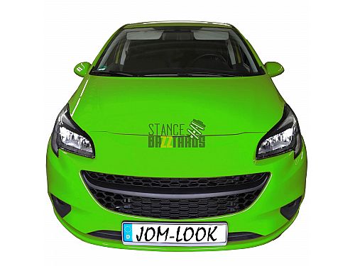 Решетка радиатора без значка JOM Opel Corsa E (2014-) черная (ABS пластик), 6320072OE
