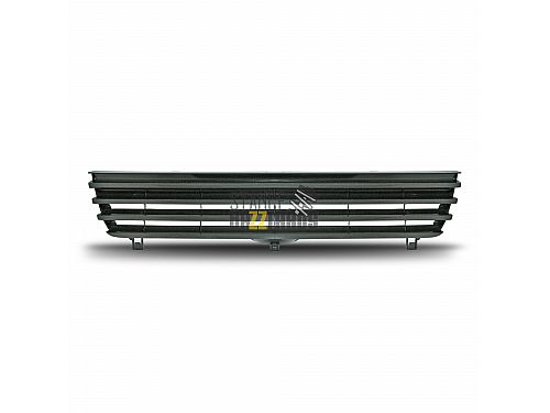 Решетка радиатора без значка JOM Volkswagen Polo 4 поколение (MK4) (6N2) (1999-2002) черная (ABS пластик), 6N2853653OE Решетка радиатора без значка JOM Volkswagen Polo 4 поколение (MK4) (6N2) (1999-2002) черная (ABS пластик), 6N2853653OE