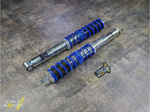 Комплект винтовой подвески (койловеров) JOM Blueline Volkswagen Jetta 2 поколение (MK2) (19E) 1983-1991, кроме 4Motion с регулировкой высоты, 741005 Комплект винтовой подвески (койловеров) JOM Blueline Volkswagen Jetta 2 поколение (MK2) (19E) 1983-1991, кроме 4Motion с регулировкой высоты, 741005