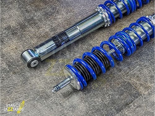 Комплект винтовой подвески (койловеров) JOM Blueline Volkswagen Jetta 2 поколение (MK2) (19E) 1983-1991, кроме 4Motion с регулировкой высоты, 741005 Комплект винтовой подвески (койловеров) JOM Blueline Volkswagen Jetta 2 поколение (MK2) (19E) 1983-1991, кроме 4Motion с регулировкой высоты, 741005