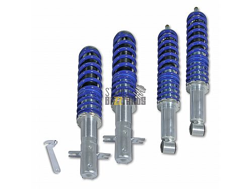Комплект винтовой подвески (койловеров) JOM Blueline Volkswagen Scirocco 1, 2 поколение (MK1, 2) (53, 53B) с регулировкой высоты, 741006 Комплект винтовой подвески (койловеров) JOM Blueline Volkswagen Scirocco 1, 2 поколение (MK1, 2) (53, 53B) с регулировкой высоты, 741006