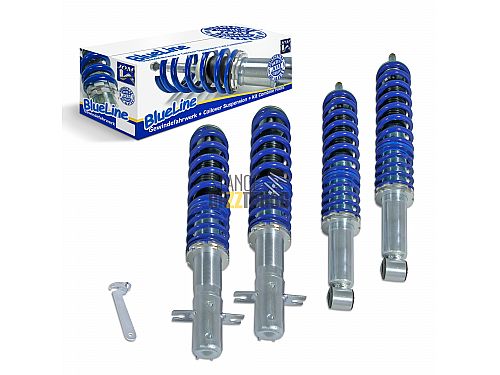 Комплект винтовой подвески (койловеров) JOM Blueline Volkswagen Scirocco 1, 2 поколение (MK1, 2) (53, 53B) с регулировкой высоты, 741006