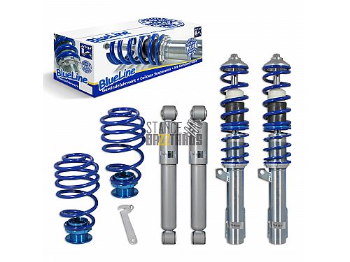 Комплект винтовой подвески (койловеров) JOM Blueline Opel Astra G (вкл Caravan, кроме OPC/ GSi/ 2.0 Turbo), 1998-2004 с регулировкой высоты, 741017