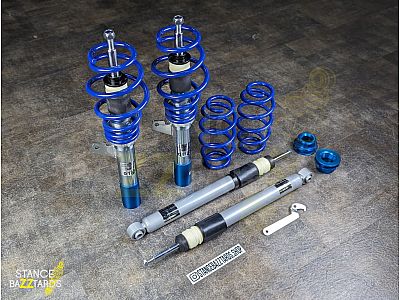 Комплект винтовой подвески JOM Blueline Volkswagen Golf 5 поколение (MK5) (1K) (1.4/ TSi/ 1.6/ 2.0/ 2.0T/ DSG/ 1.9TDi), кроме Quattro (стойки 50/55 мм) 2003-2009 с рег-кой, 741051 (741036)