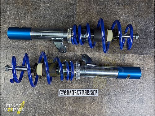 Комплект винтовой подвески JOM Blueline Volkswagen Golf 5 поколение (MK5) (1K) (1.4/ TSi/ 1.6/ 2.0/ 2.0T/ DSG/ 1.9TDi), кроме Quattro (стойки 50/55 мм) 2003-2009 с рег-кой, 741051 (741036)