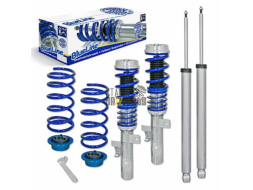 Комплект винтовой подвески (койловеров) JOM Blueline Ford Focus C-Max (1.6/ Ti/ 1.8/ 2.0/ 1.6TDCi/ 1.8TDCi/ 2.0TDCi) (2003-) с регулировкой высоты, 741081